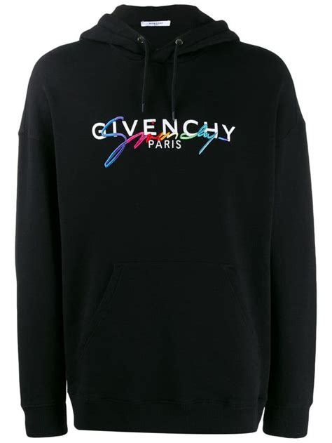 givenchy rainbow logo sweatshirt|givenchy sweatshirt women.